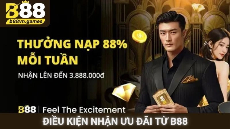 Điều kiện nhận ưu đãi từ B88