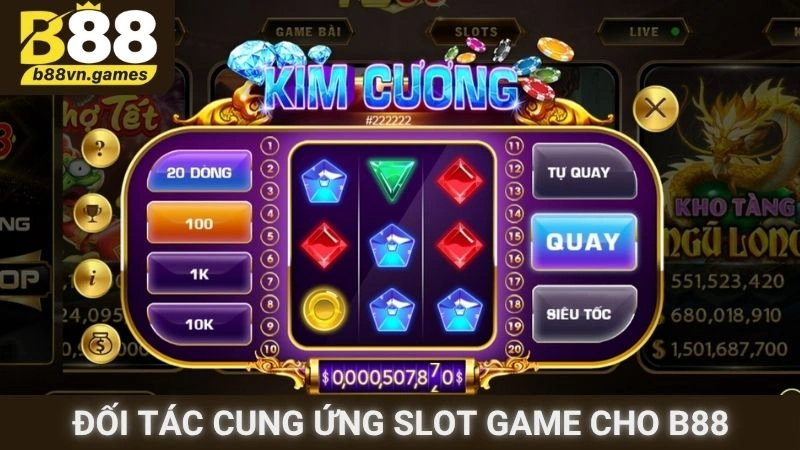 Đối tác cung ứng Slot game cho B88